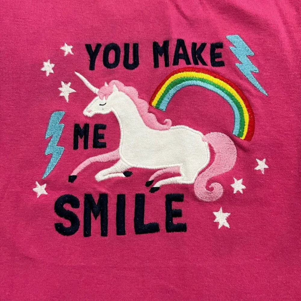 Carter's 4T 3-Piece Unicorns & Rainbows Pajamas Set